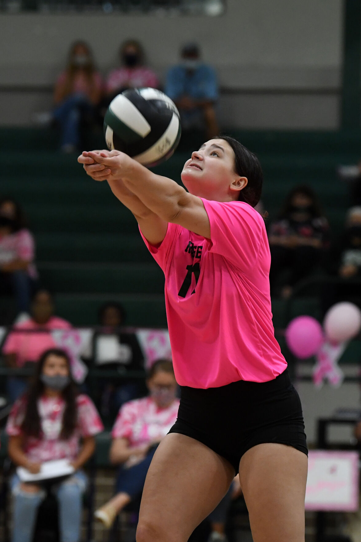 Rudder vs. Brenham volleyball